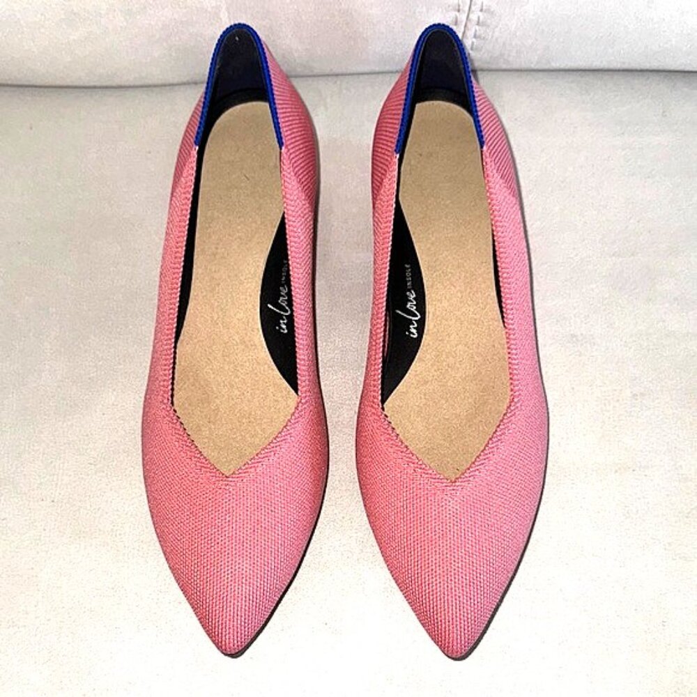 Pink Pointed Heels